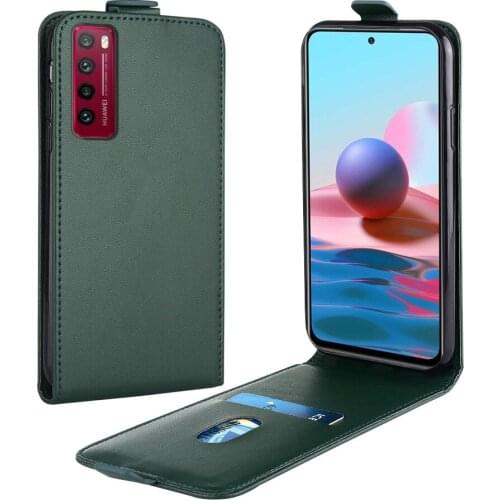 Flip Up and Down Leather Case for Huawei Nova 7 Pro 5G Case JER-AN10 6.57''Vertical Cover for Nova7 Pro 5G Case Phone Bag