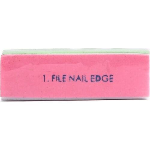 ROSALIND Square Shape Nail Art Sanding File Tips Polish Buffer Block Shiner File 4 Sides Use Nail Polisher Manicure Tools