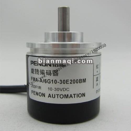 Supply of FMA-A / 6G10-30E200BM rotary encoder / 200 line / shaft diameter 6mm
