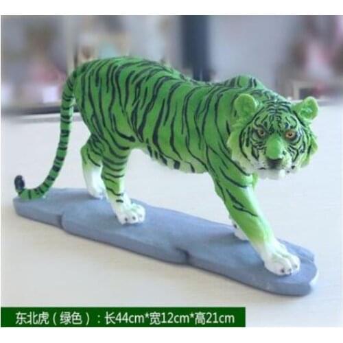 CRAFTS RESIN ANIMAL SCULPTURE TIGER ORNAMENT HOME DECORATION OFFICE FURNISHINGS TOWN HOUSES FINANCIAL ATTRACTION POWER SECURITY