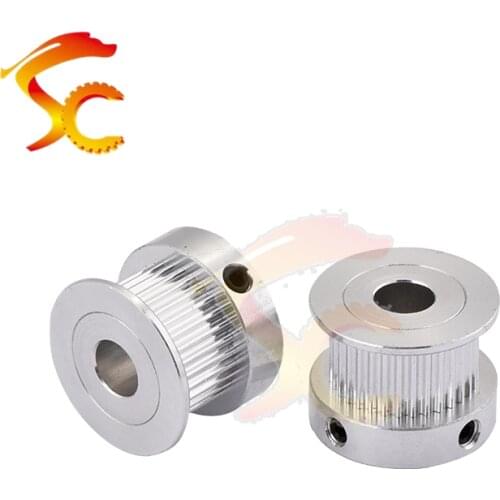 3D Printers Parts printer pulley GT2 32 teeth bore 5mm 8mm 10mm 2GT 32teeth timing pulley fit for GT2 belt width 10mm