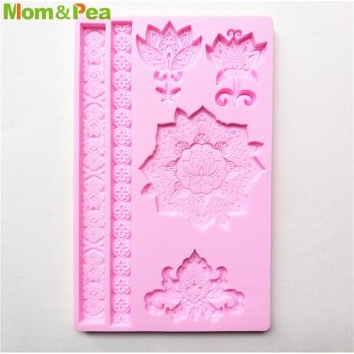 MPA2298 Blossoms & Tapes Shaped Silicone Mold Gum Paste Chocolate Ornamental Fondant Mould Cake Decoration Tools