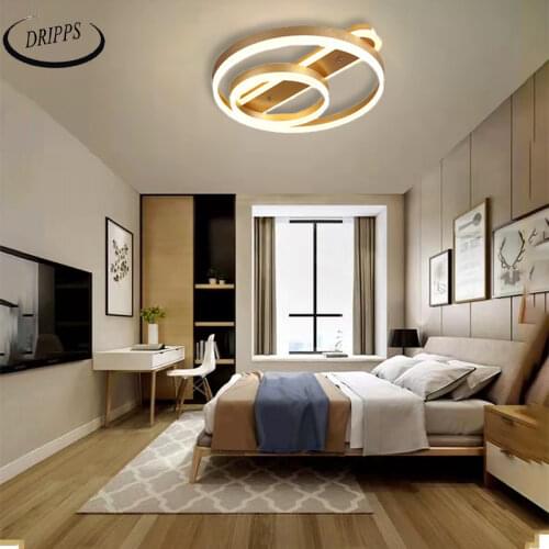 Nordic Warm Living Room Bedroom LED Ceiling Lamp Balcony Aisle LED Ceiling Chandelier Round Indoor Lighting