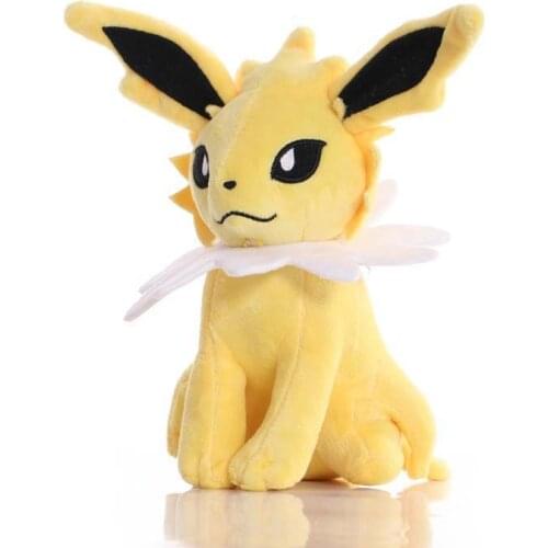 1pcs Big Size TAKARA TOMY 30cm Animation Pokemon Jolteon Plush Toys Doll Soft Stuffed Animals Toys for Kids Children Gifts