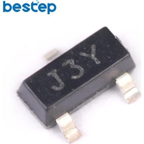 200PCS S8050 J3Y 100pcs + S8550 2TY 100pcs 8550 8050 SOT-23 Transistors NPN PNP Silicon Epitaxial Transistor