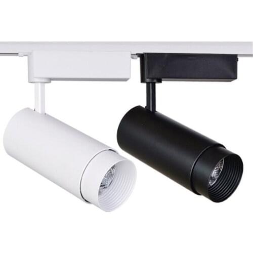 30W 15W LED Track Light COB Guideway Lamp Showroom cafeteria Spot Lighting