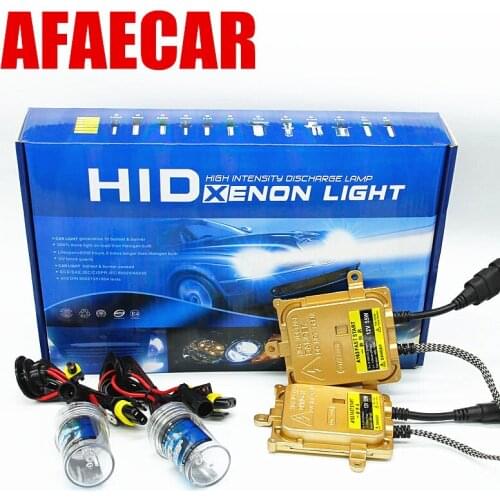 AFAECAR 4300K 8000K 6000K HID 55W H7 H11 9005 9006 H1 conversion kit for car headlight