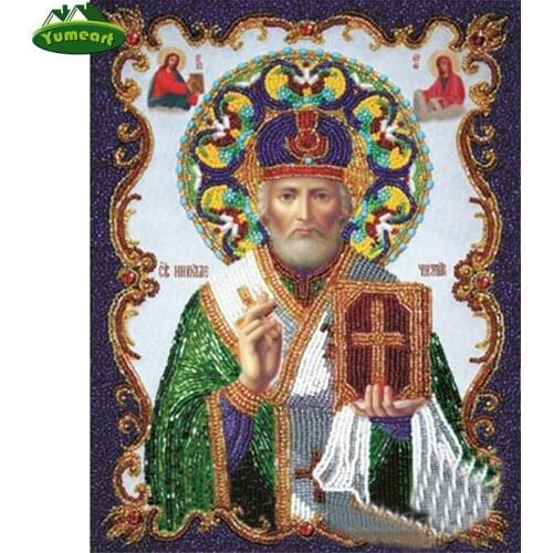Jesus Diy Diamond Painting Religion Pharao Pattern Wall Sticker Pasted Diamond Mosaic Cross Stitch Needlework Diamond Embroidery