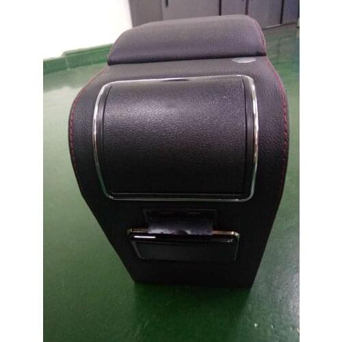 Free Punch Car Armrest Box for For MG3 RHD Right Hand Drive 9 Function with USB Hidden Cup Seat No Drilling Consolle Box