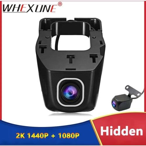 WHEXUNE Hidden Mini Wifi Car Dvr camera Dual Lens dashcam Auto Video Recorder Registrator DVRs Dash Cams FHD 1080P Night Vision
