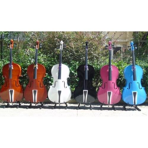 Full wooden cello for children 1/8 1/4 2/4 3/4