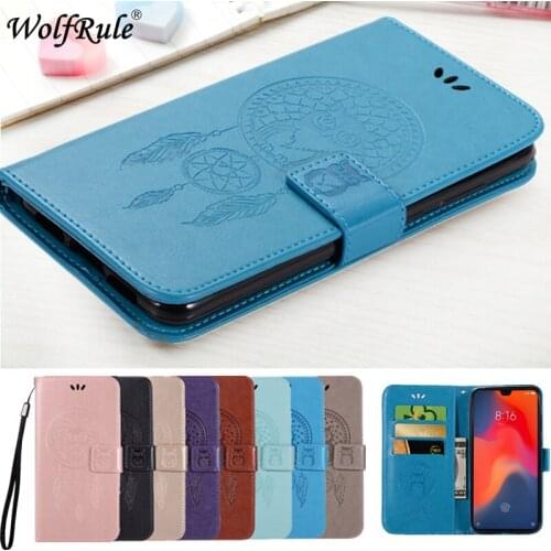 Wolfrule Cover For Huawei P30 Case Owl Flip Wallet Leather Cover For Huawei P30 Luxury Phone Bag Case For Huawei P30 6.1" Women