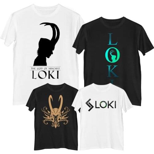 New Fashion Mens Short Sleeve Tshirt Topcloset Marvel Lady Loki Tom Hiddleston Movie Men Women Unisex Tee T-Shirt Streetwear