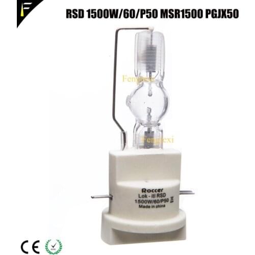 HTI 1500W/60/P50 PGJX50 Lok-It Especially Stage Studio/Theatre Light Lamp Bulbo CSR1500/MSR1500 PGJX50 Replacement Lamps 1500w