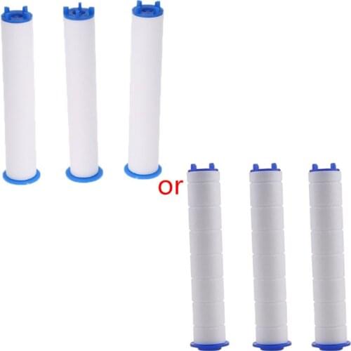 3 Pcs High Pressure Anion Hand Held Water Shower Filters Bathroom Bathing
