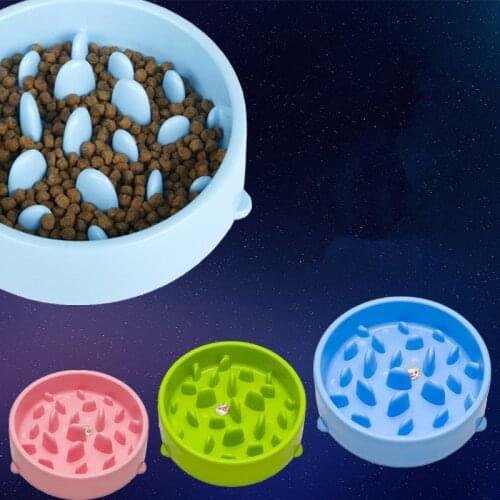 Feeding Food Bowls Pet Feeder Puppy Slow Down Eating Feeder Dish Bowel Feeding Bowl for Big Dog Prevent Obesity Dogs Supplies