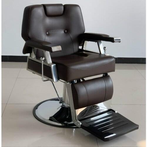 Mens Barber Chair Fashion and Comfortable Hair Salon Hairdressing Chair Wholesale European and American Beauty Chairs