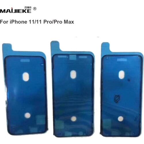 10pcs Waterproof Sticker For iPhone 12 mini 11 Pro Max XR 6 6S 7 8 Plus X XS 3M LCD Display Frame Bezel Seal Tape Glue Adhesive