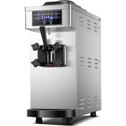 New Model Table Top Mini Soft Ice Cream Vending Machine 1 Flavor Ice Cream Making With Free Shipping To Door