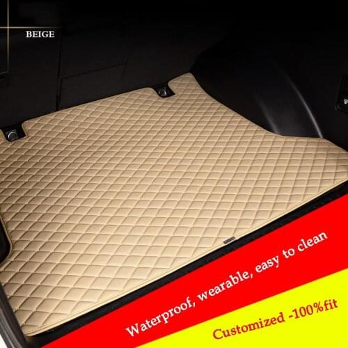 Custom car trunk mat For Haval All Models H1 H2 H3 H4 H6 H7 H5 H8 H9 M6 H2S H6coupe car accessories