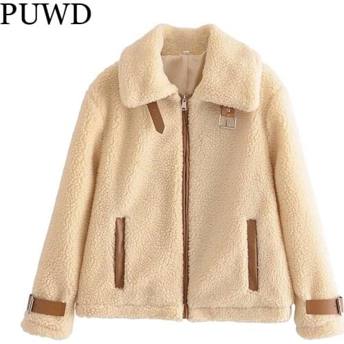 PUWD Women's Jackets With Fur
