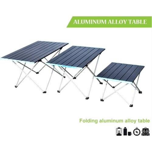 S/M/L Portable Folding Table Detachable Dining Desk Aluminium Alloy Camping Barbecue Table Kitchen Outdoor Picnic accessories