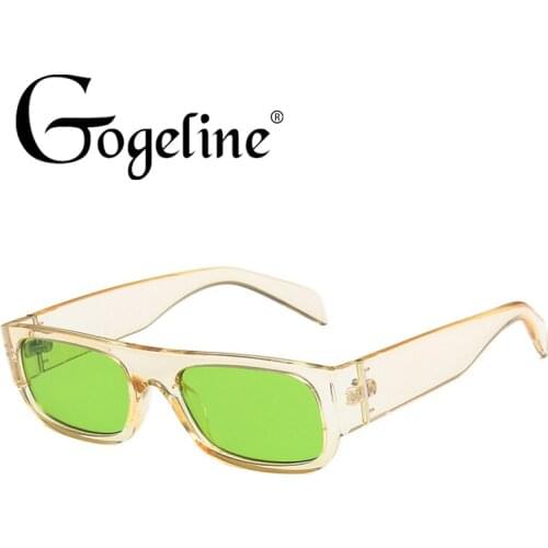 New Fashion Vintage Square Sunglasses Women Men Brand Designer Retro Rectangle Sun Glasses Female Ins Popular Colorful Eyewear