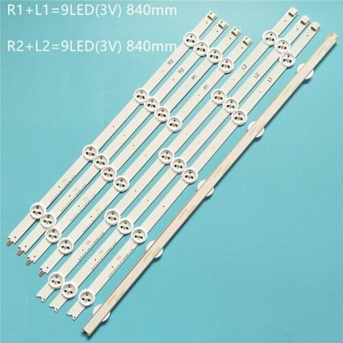 TVs LED Backlight Strips For Philips 42PFH5609/88 42PFT5609/60 LED TV Bars 42" V14 DRT REV0.0 1 L1 R1 Bands Rulers 6916L-1455A