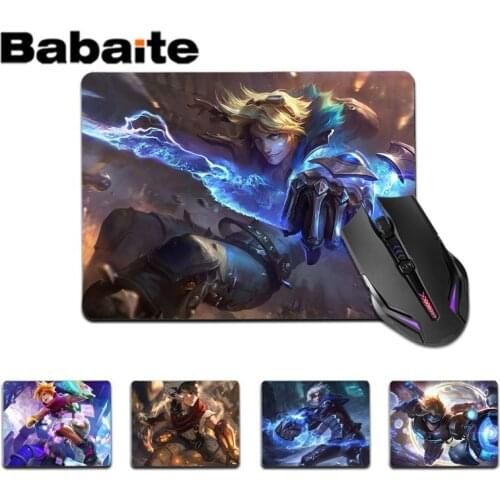 Babaite High Quality League of Legends Ezreal Computer Gaming Mousemats Top Selling Wholesale Gaming Pad mouse