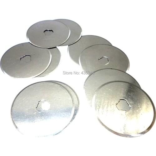1/5/10pc 45mm Rotary Cutter Spare Blade Quilters Sewing Craft Rotary Cutter Blade Spare Blades Fabric Paper Cutting Mat Quilting
