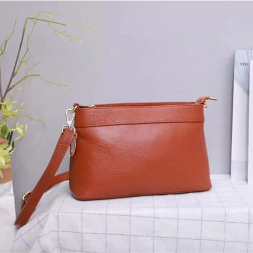 27*17.5*7.5 cm, Real Cows Skin Messenger Bag, Women Genuine Leather Shoulder Bag, Girl Cowhide Cross body Bags, HFPA405