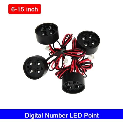 Free shipping 4pcs/lot Point LED Digita Numbers Module Outdoor-LED Gas Price-LED Sign LED Clock-LED Time Display LED Billboard