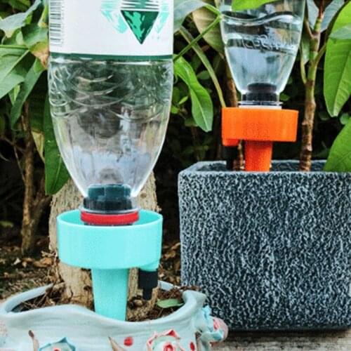 6Pcs Waterer Bottles 16.5*5.5CM Lazy Flower Water Drip DIY Automatic Controller Watering Kits Irrigation Device Garden Supplie