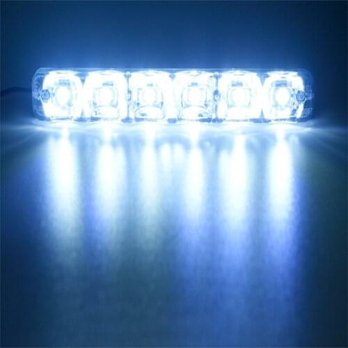 6 LEDs Car Daytime Running Lights Fog Light Waterproof DC 12V for BMW e46 e90 e39 f30 f10 e36 e60 x5 e53 f20 e34 Car-styling