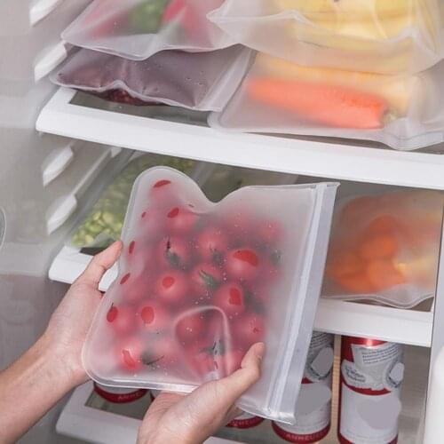 60%HOTSealed Bag Eco-friendly Translucent EVA Airtight Preservation Food Container for Home