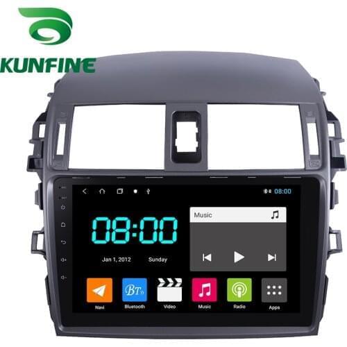 Android 10.0 1024*600 Octa Core Car DVD GPS Navigation Player Deckless Car Stereo for Toyota COROLLA 2007-2013 Radio Headunit