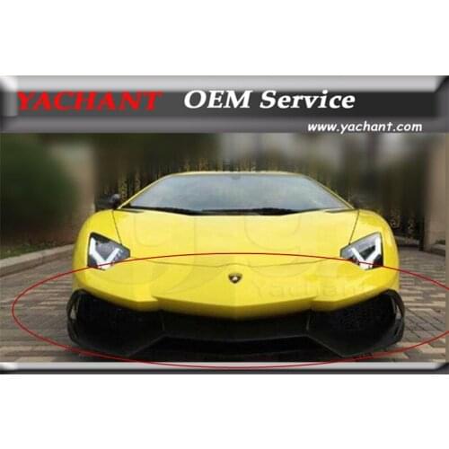 Car-Styling New FRP Fiber Glass Front Bumper Body Kit Fit For 11-14 Aventador LP700 LP720-4-Conversion Front Bar Front Bumper