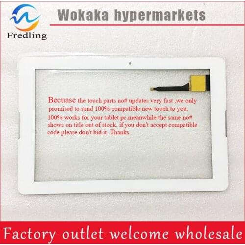 White or Black New 10.1" inch PINGBO PB101A2657-R2 ZJX for Tablet PC Capacitive Touch screen panel digitizer