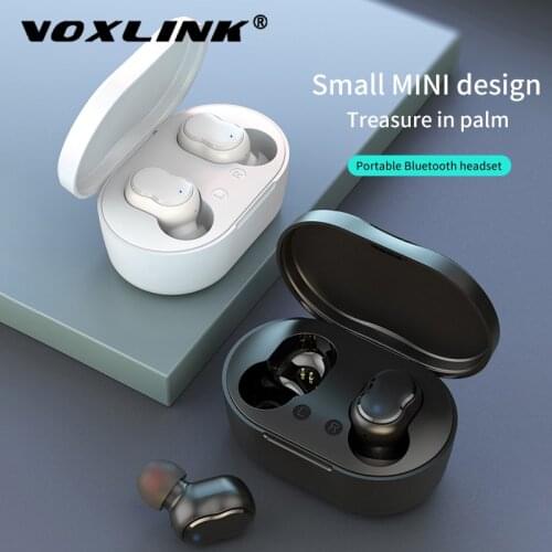 VOXLINK headphones wireless earphones for Xiaomi Redmi Air 5.0 dots TWS wireless bluetooth earphone with mic HD sound for phones