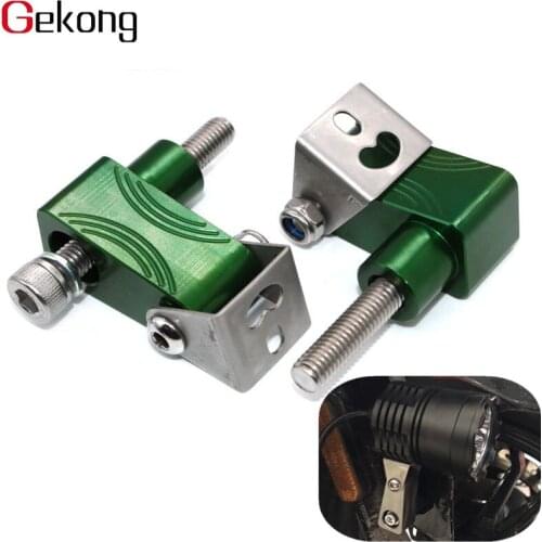 For KAWASAKI Z300 Z650 Z750 Z800 Z900 Z900RS Z1000 Z1000SX Motorcycle Lower Fork Spotlight Holder Lights lamp Mounting bracket
