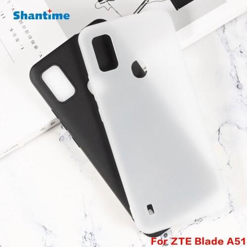 For ZTE Blade A51 Gel Pudding Silicone Phone Protective Back Shell For ZTE Blade A51 Soft TPU Case