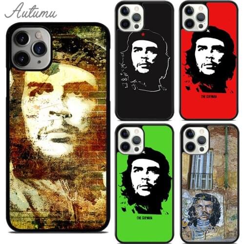Guevara Argentina Marxism Phone Case for iPhone 11 12 Pro Max mini X XR XS SE 2020 5 6S 7 8 Plus Samsung Galaxy S8 S9 S10 Cover