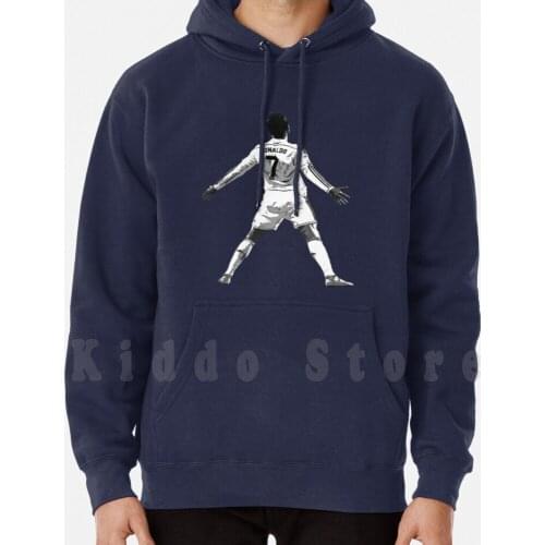 Artwork-Pop Art Style Hoodies Long Sleeve Football Club Ronaldo Cristiano Spain Football Classico Pop Art
