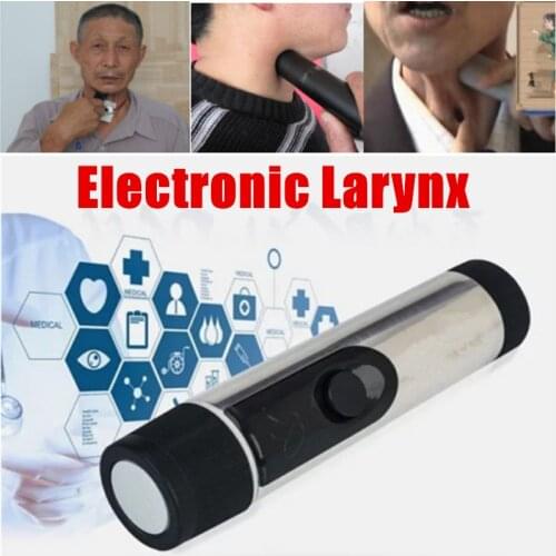Artificial Electronic Larynx Speech Speaker Laryngectomees Speaker Laryngophonic Apparatus Total Laryngectomy Electronic Larynx