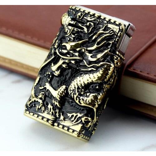 IMCO Classic Armor Windproof Retro Kerosene Lighter Mens Gift