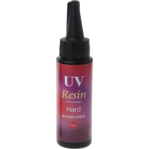 High Transparency and Low Odor Uv Resin Glue Diy Manual Uv Curing Shadowless Glue Hard Glue for DIY Jewelry