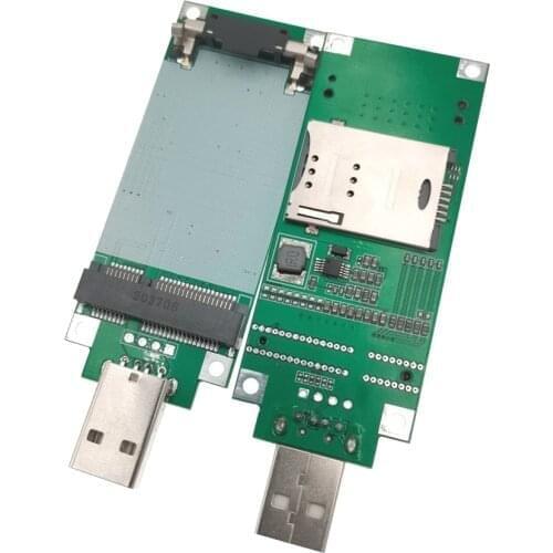 Mini PCIE To USB Adapter With SIM Card Slot For EP06-A EC25-E SIM7600E-H EP06-E SIM7600SA-H SIM7600A-H SIM7600G-H SIM7906E