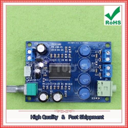 Amplifier board 20W digital amplifier board effect super TA2024 amp optional dual channel module C3B2