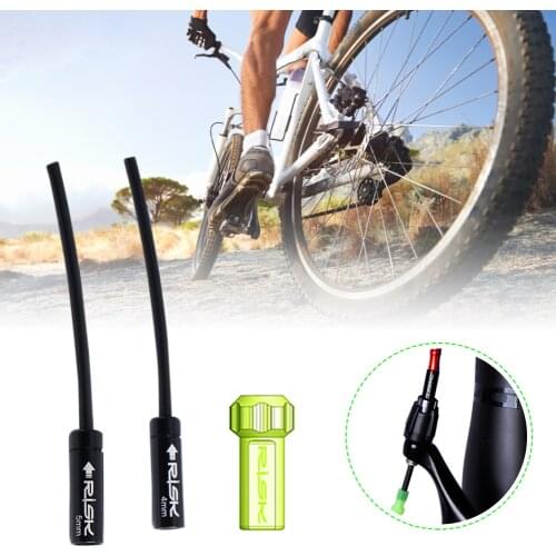 Bicycle Brake Shifting Cable Cover End Tips Bike Brake Cable Oiling Nosed End Cap Inner Pipe Housing Caps High practicality