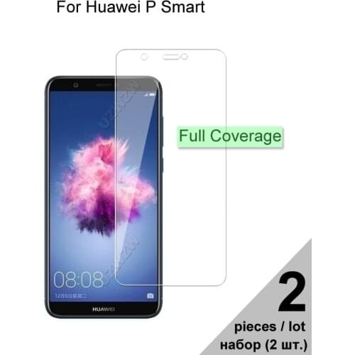 Tempered Glass For Huawei P Smart HD Explosion-proof Full Cover Screen Protector Protective Glass For Huawei P Smart